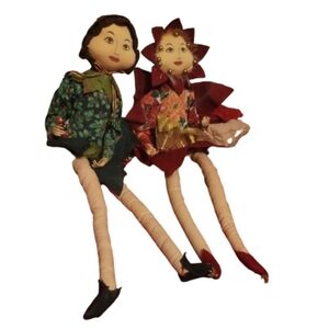 Fairy Dolls Handmade Dolls with Light- Up Wings Whimsical Rare Unique Fairycore